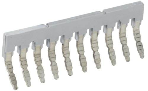 Перемычка гребенчатая IEK для клемм КВИ-2,5/4мм2 10PIN фото Перемычка гребенчатая IEK для клемм КВИ-2,5/4мм2 10PIN картинка